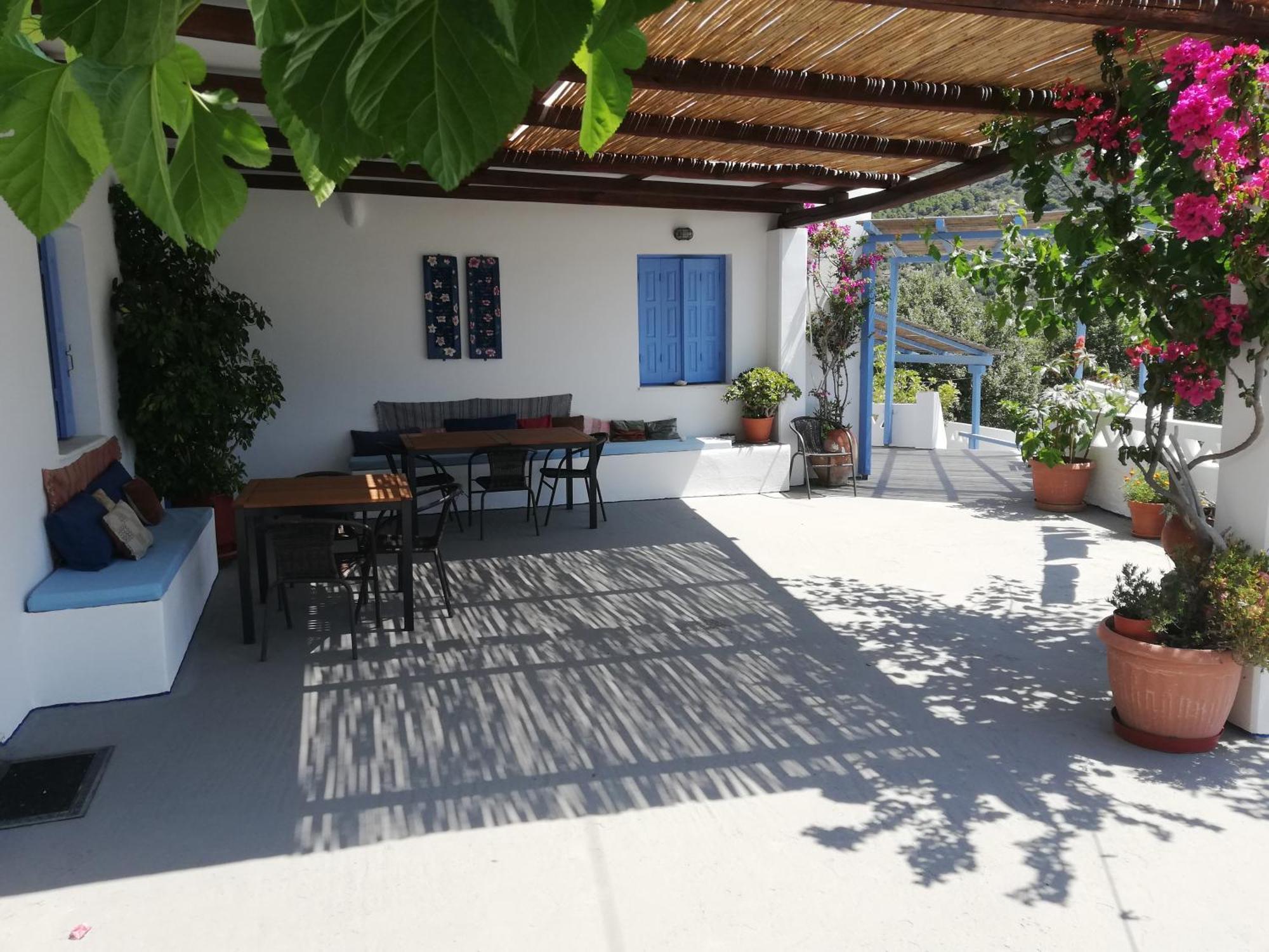 الشقق الفندقية Acherounesفي  Blue House المظهر الخارجي الصورة